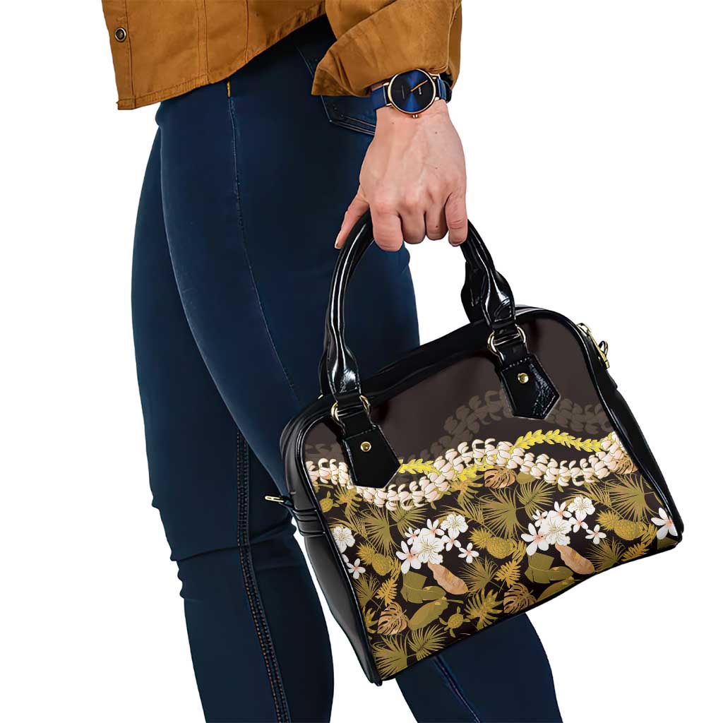 Kula Aloha Hawaii Lei Shoulder Handbag Tropical Flowers Elegant Vibe - Polynesian Pride
