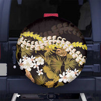 Kula Aloha Hawaii Lei Spare Tire Cover Tropical Flowers Elegant Vibe - Polynesian Pride