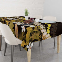 Kula Aloha Hawaii Lei Tablecloth Tropical Flowers Elegant Vibe LT14 - Polynesian Pride