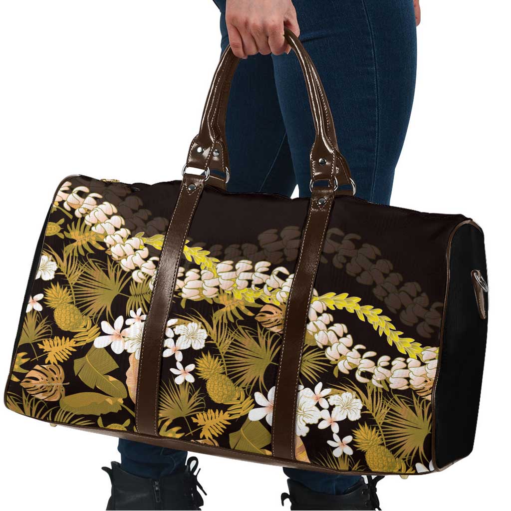 Kula Aloha Hawaii Lei Travel Bag Tropical Flowers Elegant Vibe - Polynesian Pride