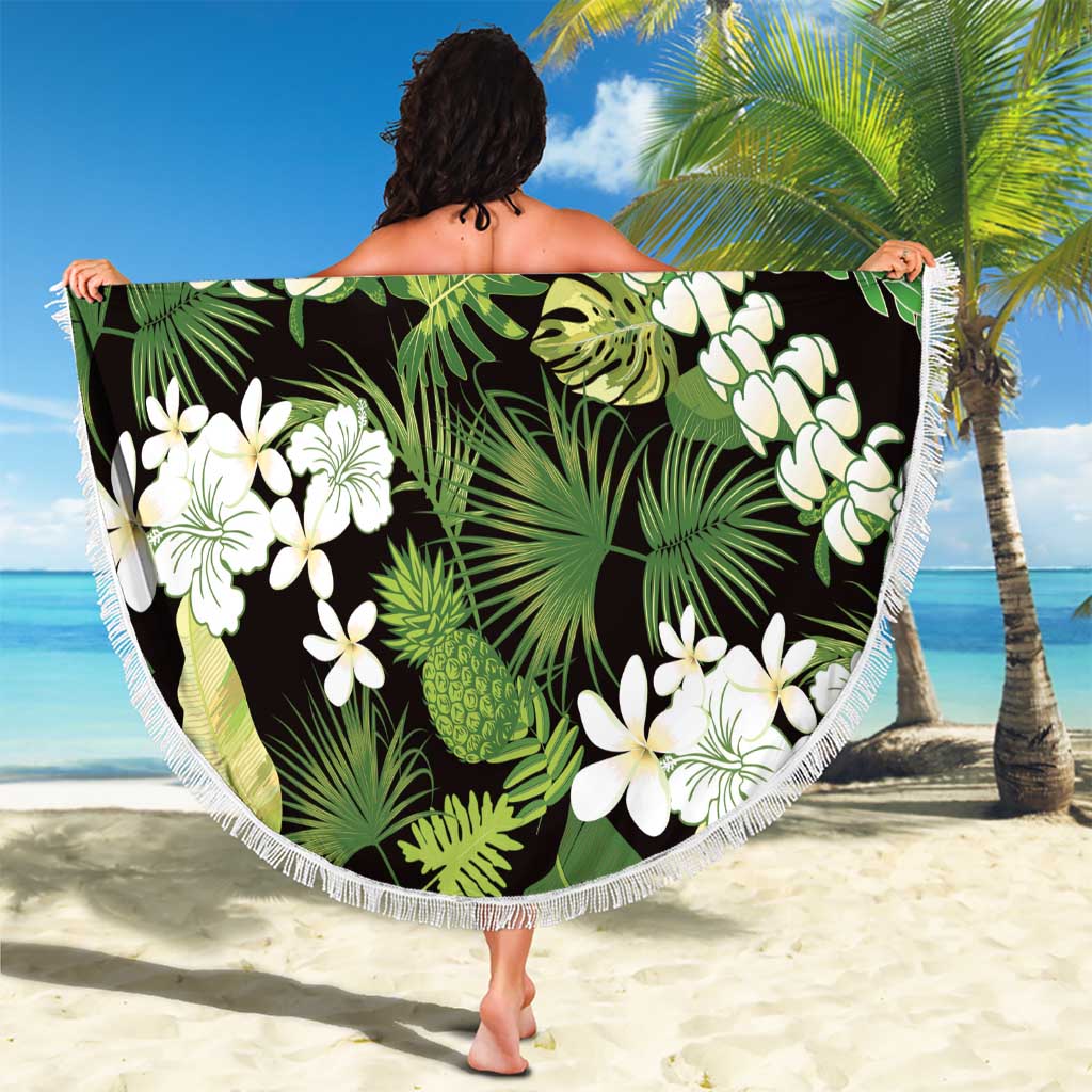 Omaomao Aloha Hawaii Lei Beach Blanket Tropical Flowers Elegant Vibe LT14 - Polynesian Pride