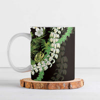 Omaomao Aloha Hawaii Lei Ceramic Mug Tropical Flowers Elegant Vibe - Polynesian Pride