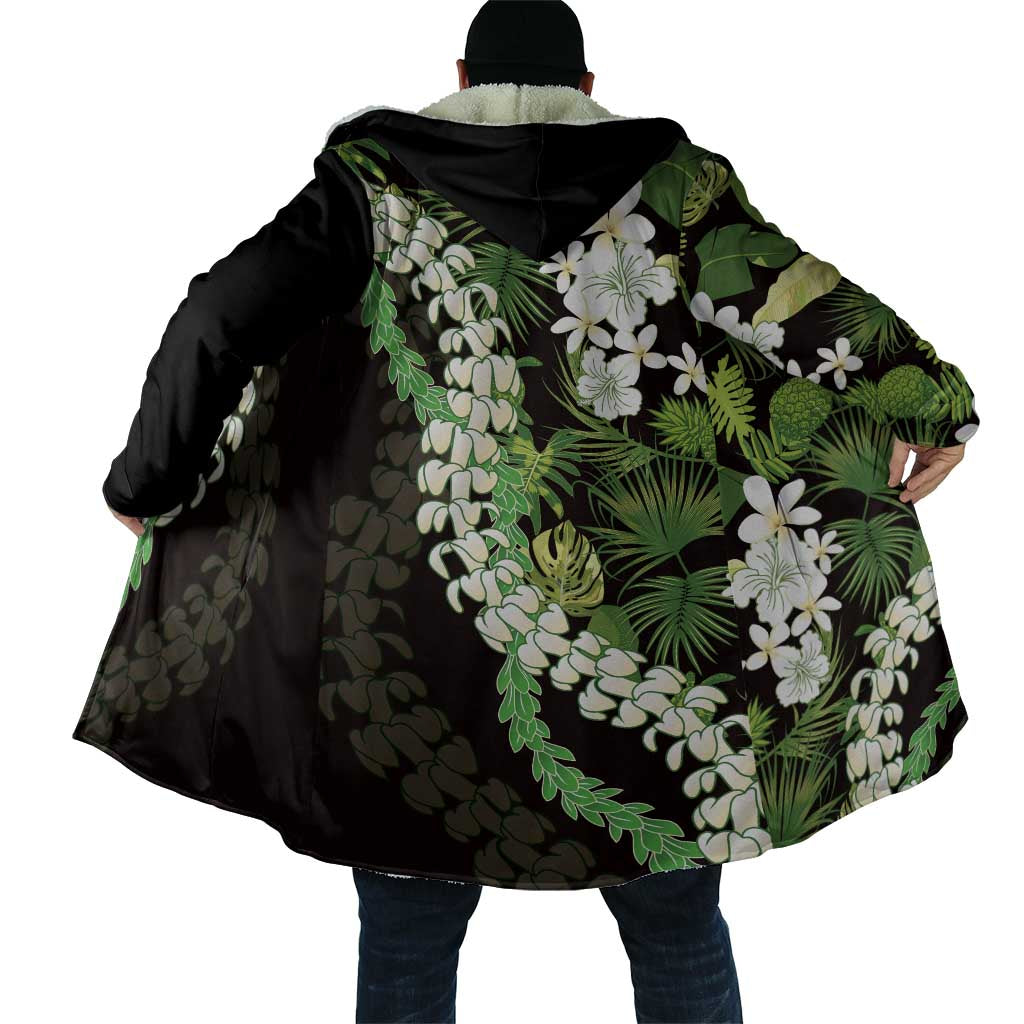 Omaomao Aloha Hawaii Lei Cloak Tropical Flowers Elegant Vibe - Polynesian Pride