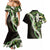 Omaomao Aloha Hawaii Lei Couples Matching Mermaid Dress and Hawaiian Shirt Tropical Flowers Elegant Vibe - Polynesian Pride