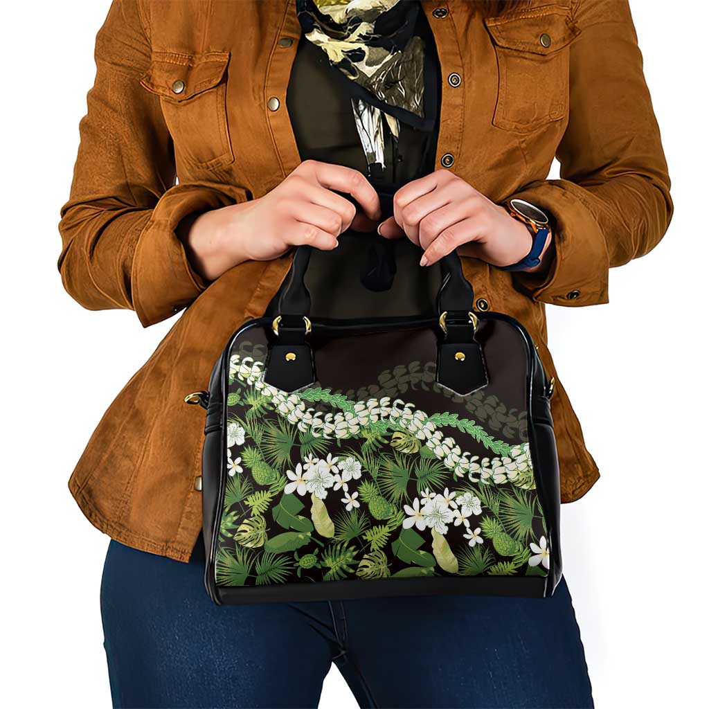Omaomao Aloha Hawaii Lei Shoulder Handbag Tropical Flowers Elegant Vibe - Polynesian Pride