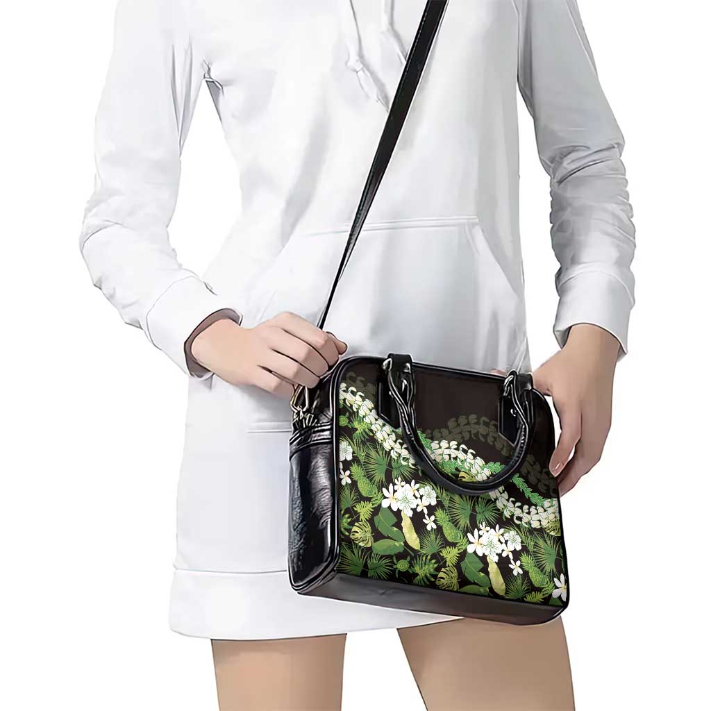 Omaomao Aloha Hawaii Lei Shoulder Handbag Tropical Flowers Elegant Vibe - Polynesian Pride