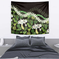 Omaomao Aloha Hawaii Lei Tapestry Tropical Flowers Elegant Vibe - Polynesian Pride
