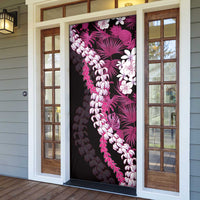 Akala Aloha Hawaii Lei Door Cover Tropical Flowers Elegant Vibe - Polynesian Pride