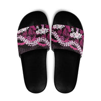 Akala Aloha Hawaii Lei Slide Sandals Tropical Flowers Elegant Vibe - Polynesian Pride