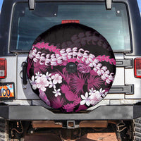 Akala Aloha Hawaii Lei Spare Tire Cover Tropical Flowers Elegant Vibe - Polynesian Pride