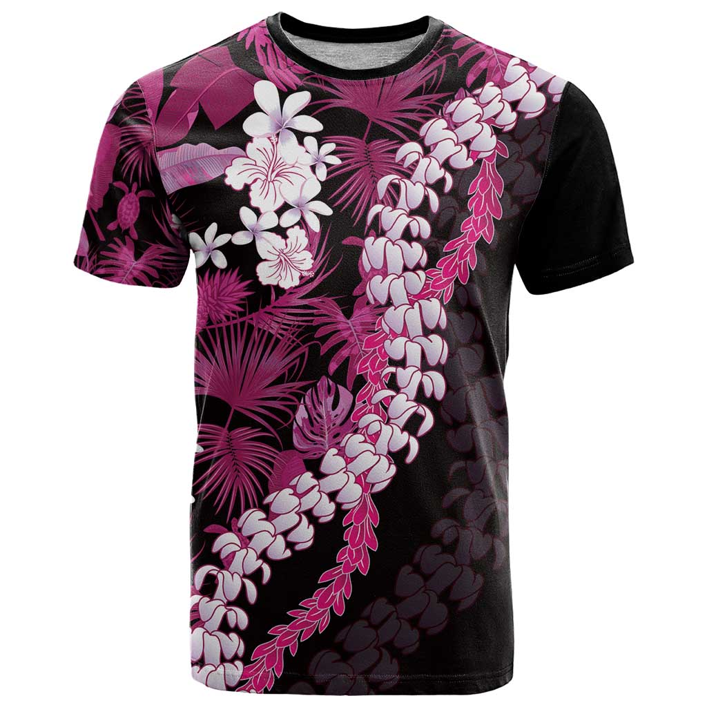 Akala Aloha Hawaii Lei T Shirt Tropical Flowers Elegant Vibe - Polynesian Pride