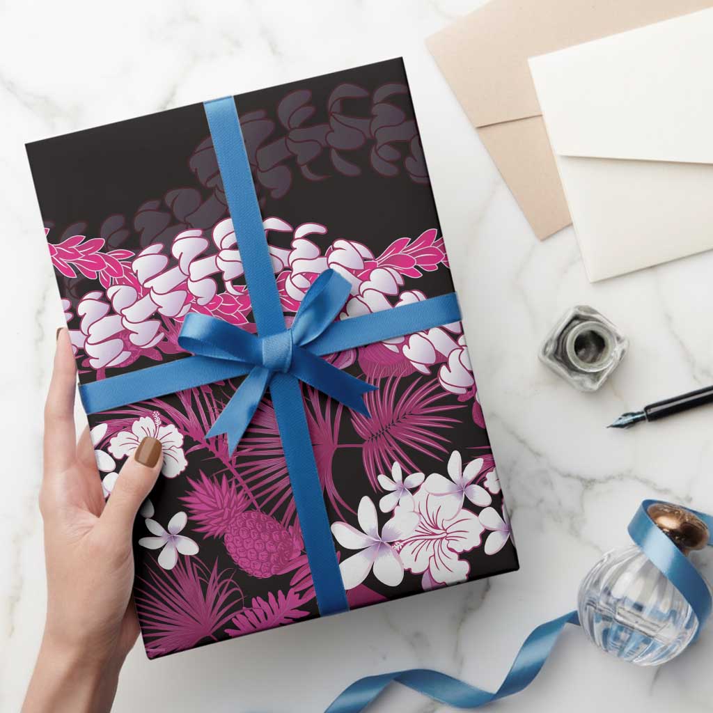 Akala Aloha Hawaii Lei Wrapping Paper Tropical Flowers Elegant Vibe LT14 - Polynesian Pride