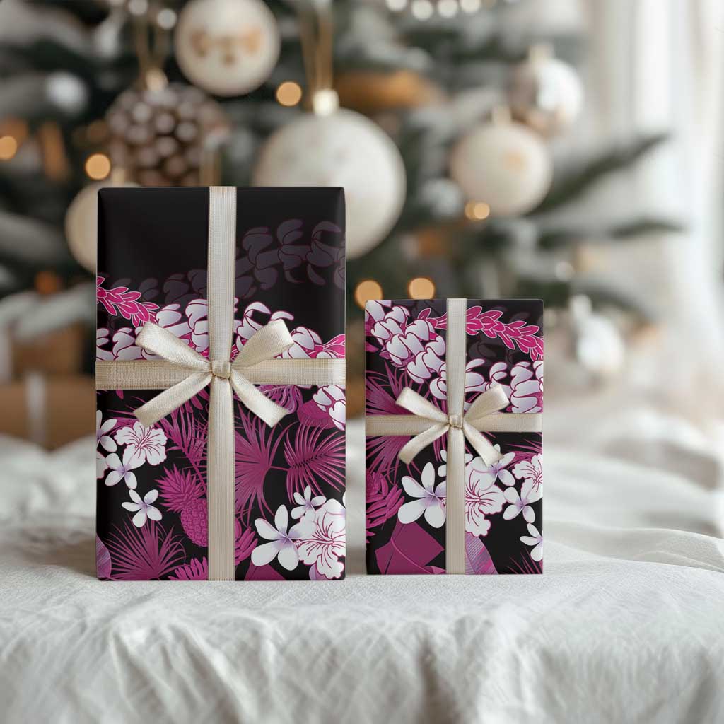 Akala Aloha Hawaii Lei Wrapping Paper Tropical Flowers Elegant Vibe LT14 - Polynesian Pride