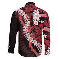 Ulaula Aloha Hawaii Lei Family Matching Summer Maxi Dress and Hawaiian Shirt Tropical Flowers Elegant Vibe - Polynesian Pride
