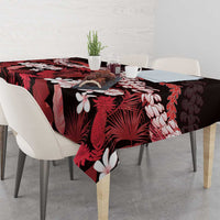 Ulaula Aloha Hawaii Lei Tablecloth Tropical Flowers Elegant Vibe LT14 - Polynesian Pride