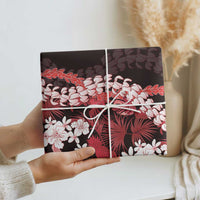 Ulaula Aloha Hawaii Lei Wrapping Paper Tropical Flowers Elegant Vibe LT14 - Polynesian Pride