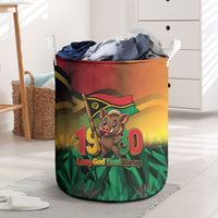 Vanuatu Independence Day Laundry Basket Chibi Boar Proud To Be A Ni-Van