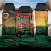 Vanuatu Independence Day Back Car Seat Cover Chibi Boar Proud To Be A Ni-Van