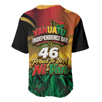 Vanuatu Independence Day Baseball Jersey Chibi Boar Proud To Be A Ni-Van
