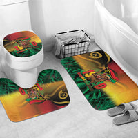 Vanuatu Independence Day Bathroom Set Chibi Boar Proud To Be A Ni-Van