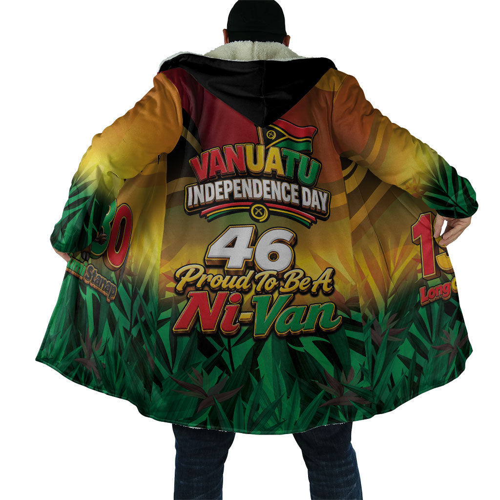 Vanuatu Independence Day Cloak Chibi Boar Proud To Be A Ni-Van