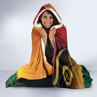 Vanuatu Independence Day Hooded Blanket Chibi Boar Proud To Be A Ni-Van