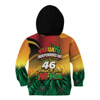 Vanuatu Independence Day Kid Hoodie Chibi Boar Proud To Be A Ni-Van