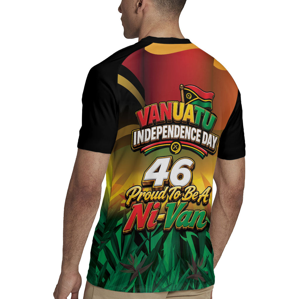Vanuatu Independence Day Rugby Jersey Chibi Boar Proud To Be A Ni-Van