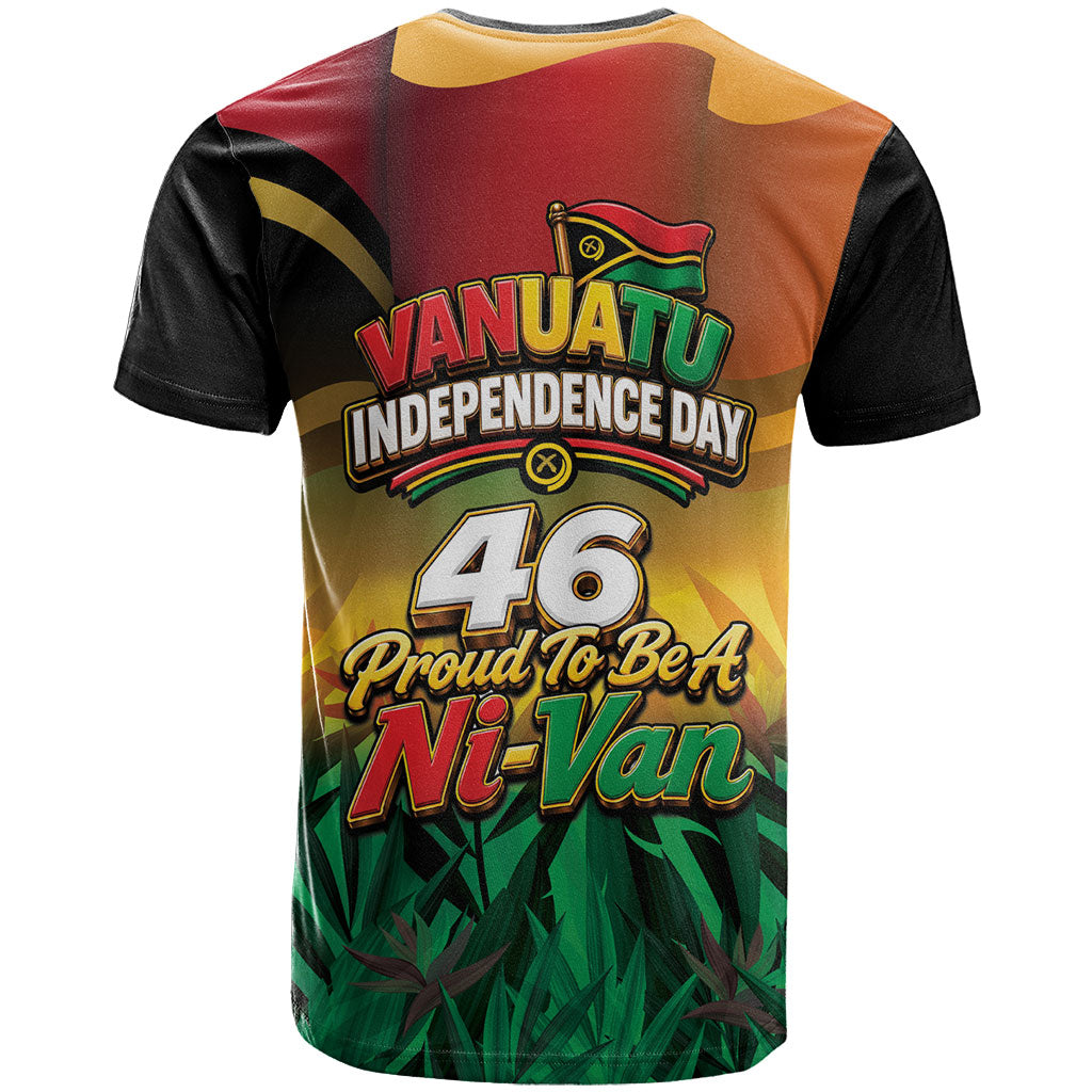 Vanuatu Independence Day T Shirt Chibi Boar Proud To Be A Ni-Van