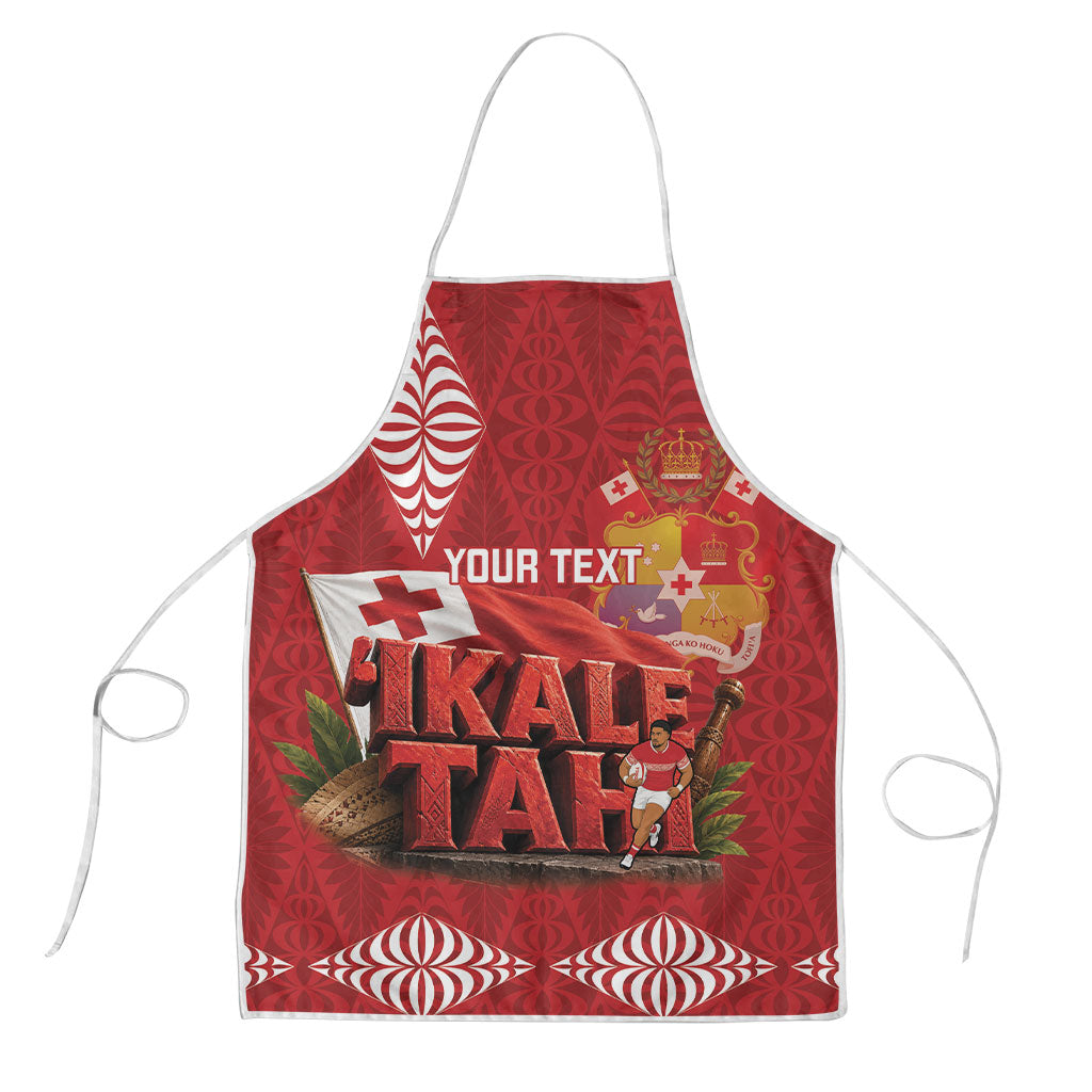 Tonga Rugby Custom Apron 2026 Go Ikale Tahi Ngatu Pattern
