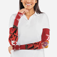Tonga Rugby Custom Arm Sleeves 2026 Go Ikale Tahi Ngatu Pattern