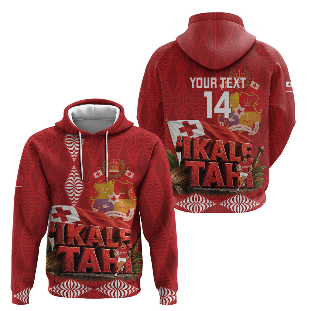 Tonga Rugby Custom Hoodie 2026 Go Ikale Tahi Ngatu Pattern