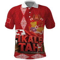 Tonga Rugby Custom Polo Shirt 2026 Go Ikale Tahi Ngatu Pattern