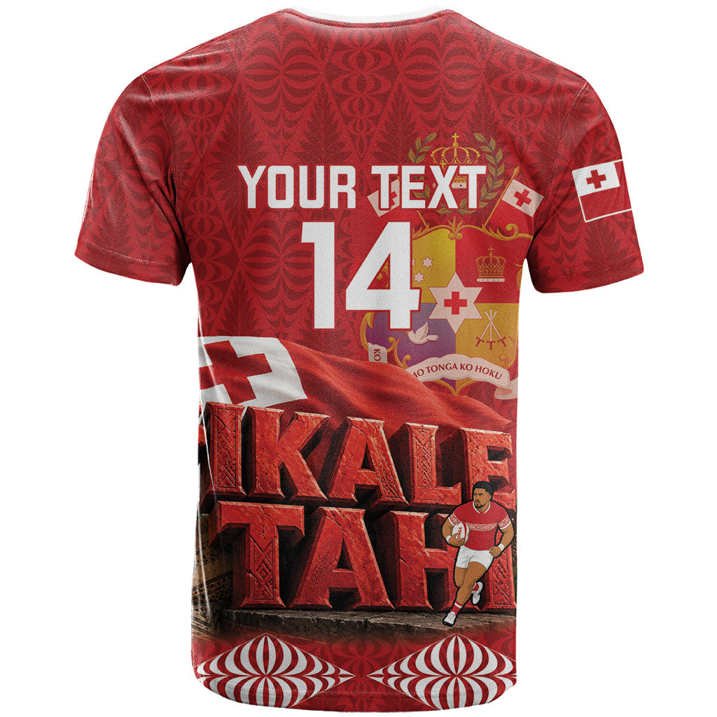 Tonga Rugby Custom T Shirt 2026 Go Ikale Tahi Ngatu Pattern
