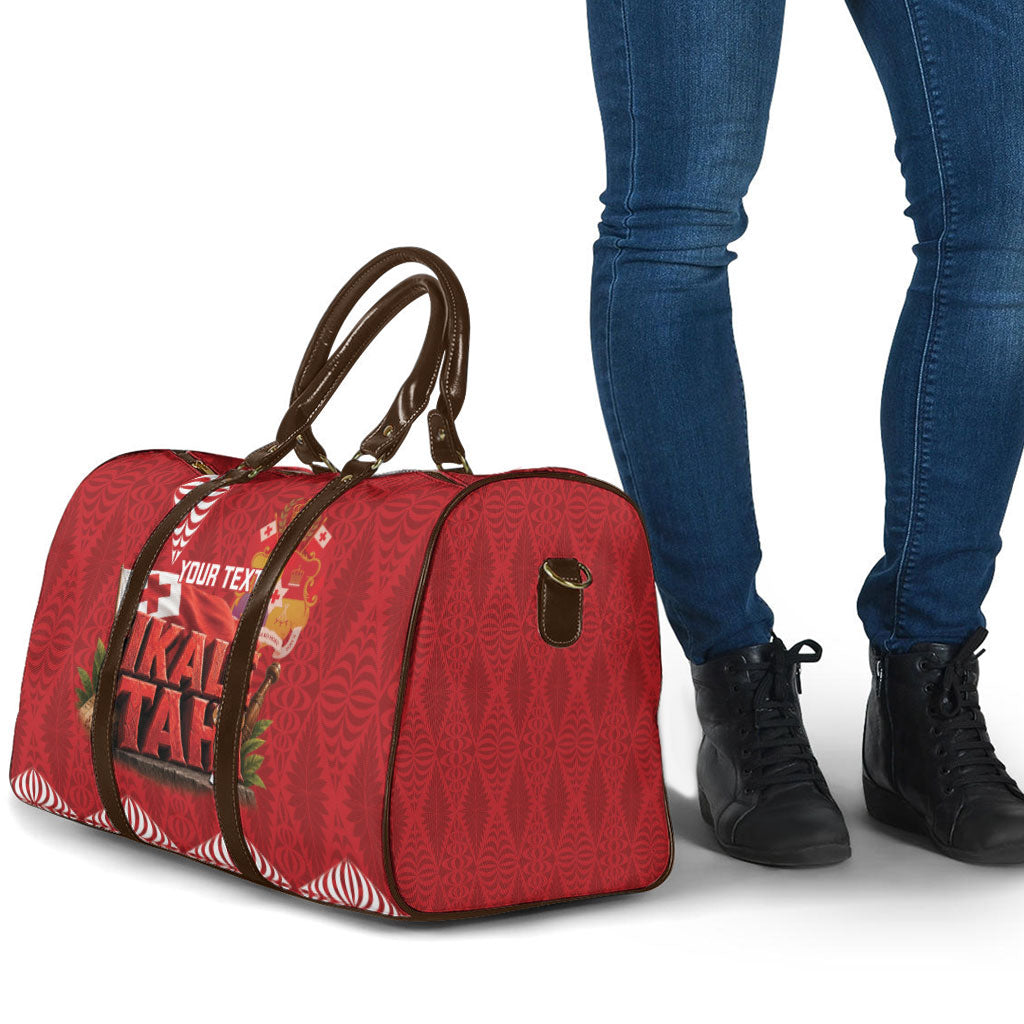 Tonga Rugby Custom Travel Bag 2026 Go Ikale Tahi Ngatu Pattern
