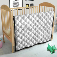 Polynesia White Sunday Quilt Plumeria Polynesian Tribal Grey Color - Polynesian Pride