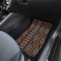 Malo e lelei Tonga Car Mats Tongan Ngatu Vintage Brown LT14 - Polynesian Pride