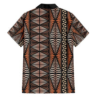 Malo e lelei Tonga Hawaiian Shirt Tongan Ngatu Vintage Brown LT14 - Polynesian Pride