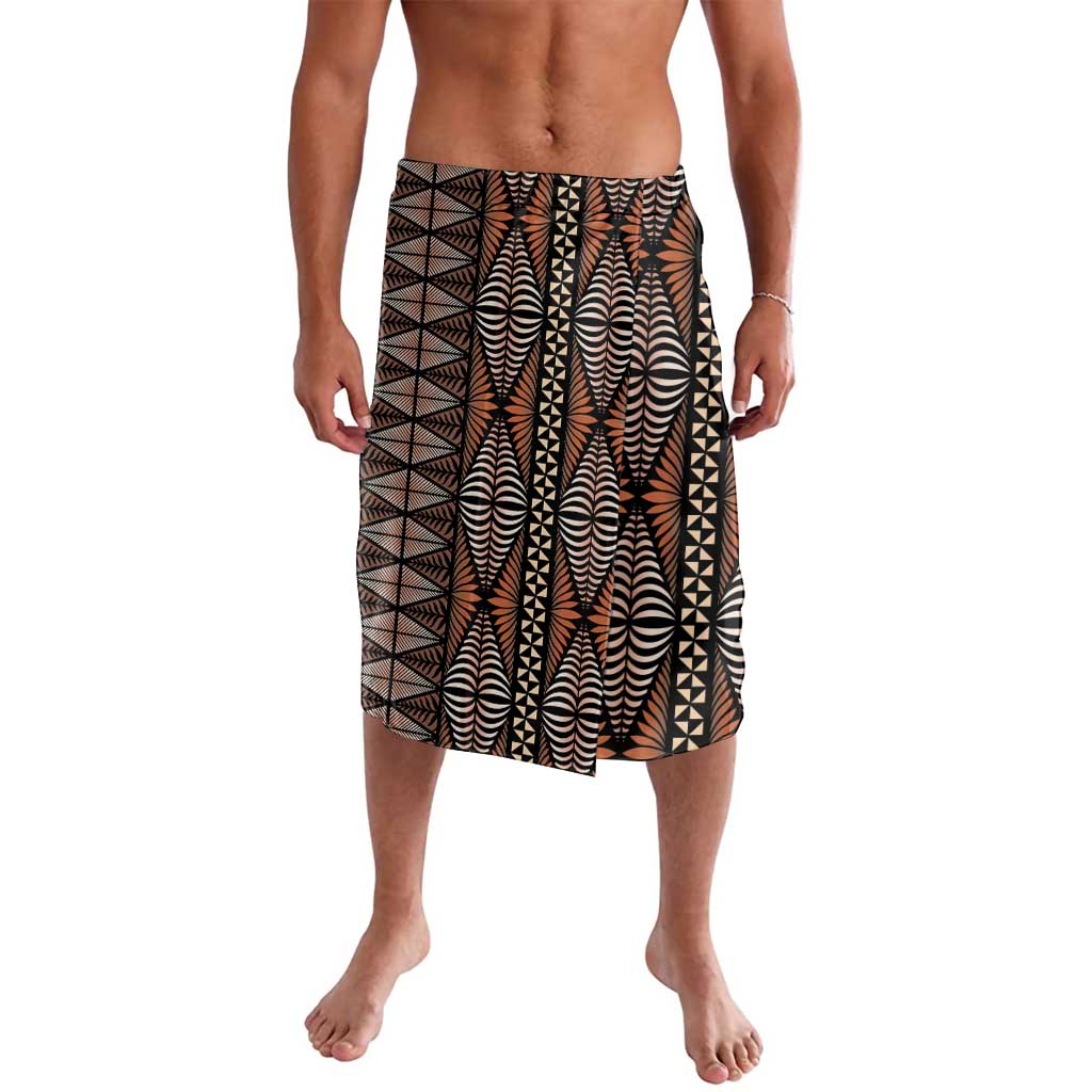 Malo e lelei Tonga Lavalava Tongan Ngatu Vintage Brown - Polynesian Pride