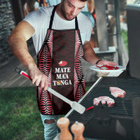Tonga Rugby Apron 2025 Mate Maa Tonga Ngatu Motif LT14 - Polynesian Pride