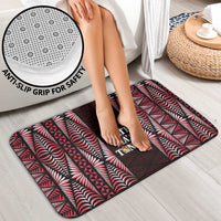 Tonga Rugby Bathroom Set 2025 Mate Maa Tonga Ngatu Motif LT14 - Polynesian Pride