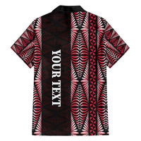 Tonga Rugby Personalised Hawaiian Shirt 2025 Mate Maa Tonga Ngatu Motif LT14 - Polynesian Pride