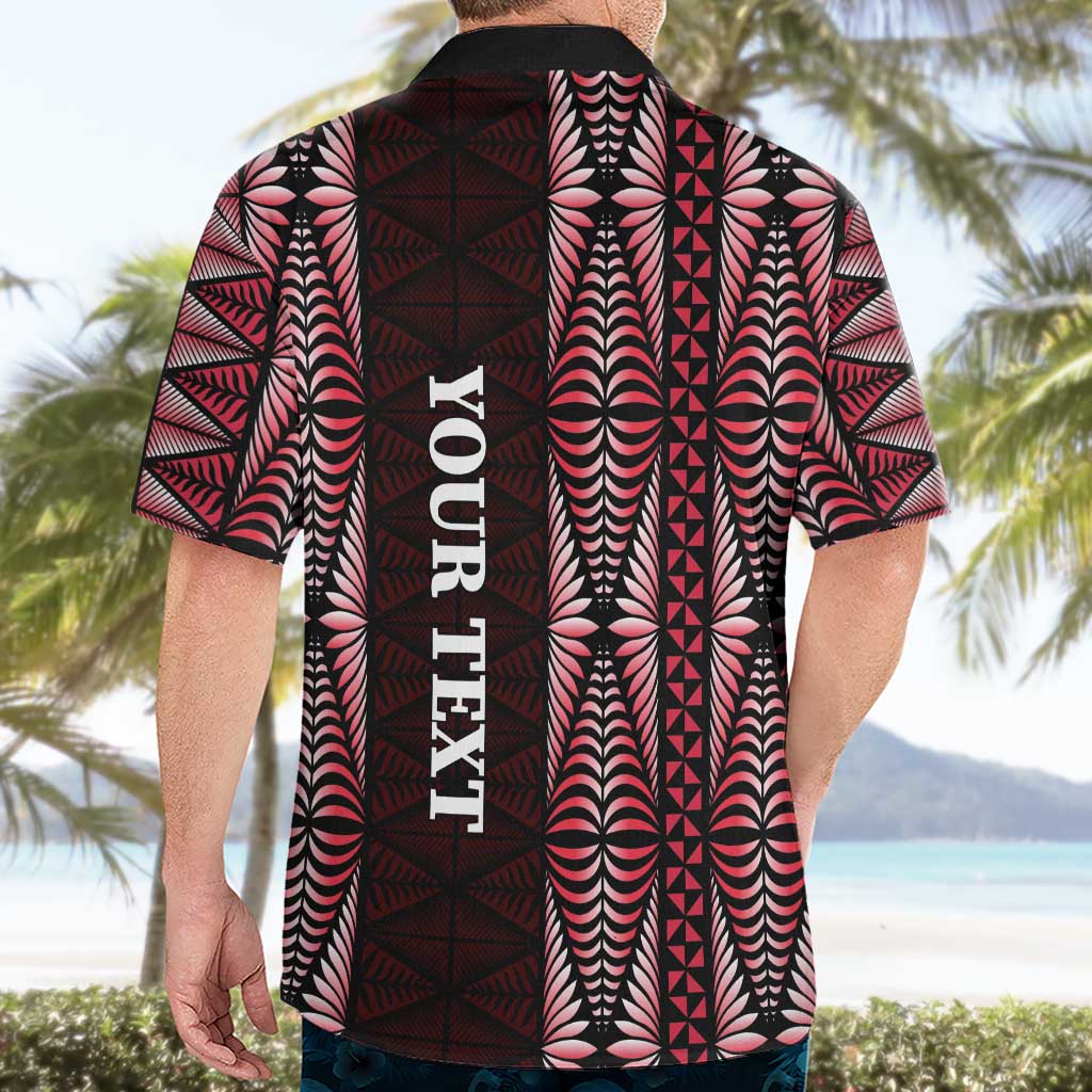 Tonga Rugby Personalised Hawaiian Shirt 2025 Mate Maa Tonga Ngatu Motif LT14 - Polynesian Pride