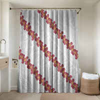 White Sunday Tonga Fakame Bathroom Set Tongan Ngatu Heilala Lei - Polynesian Pride