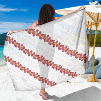 White Sunday Tonga Fakame Sarong Tongan Ngatu Heilala Lei - Polynesian Pride