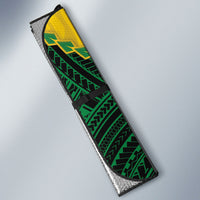 Malampa Province Vanuatu Auto Sun Shade Map With Polynesian Pattern LT14 - Polynesian Pride