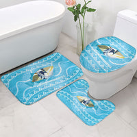 Aloha Hawaii Humuhumu Reef Triggerfish Bathroom Set Hawaiian Leis Kakau Pattern LT14 - Polynesian Pride