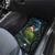 New Zealand Christmas Car Mats Cute Kakapo Meri Kirihimete Maori Koru