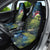 New Zealand Christmas Car Seat Cover Cute Kakapo Meri Kirihimete Maori Koru