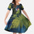 New Zealand Christmas Family Matching Mermaid Dress and Hawaiian Shirt Cute Kakapo Meri Kirihimete Maori Koru